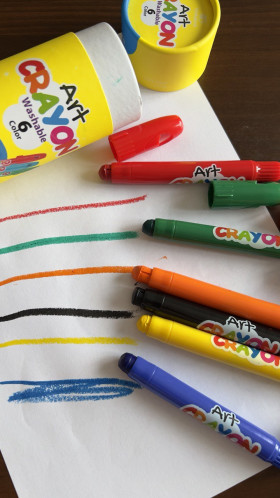 Шовкові олівці на 6 кольорів від Tookyland