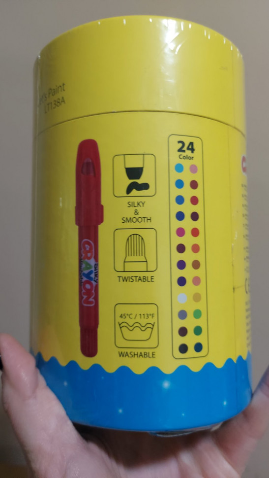 Шовкові олівці на 24 кольори