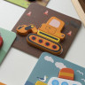 Пазли "мої перші пазли транспорт" 6 в 1 Tooky toy TL635