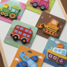 Пазли "мої перші пазли транспорт" 6 в 1 Tooky toy TL635