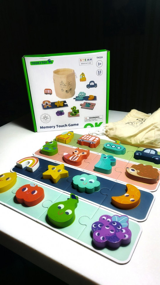 Сенсорне лото від Tooky toy