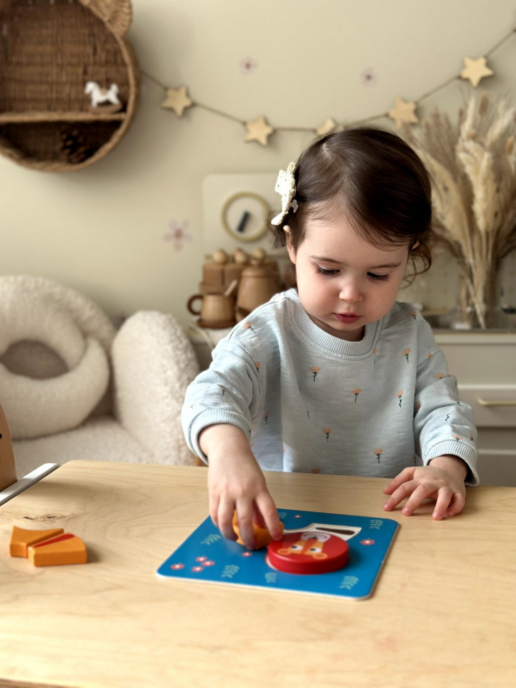 Перші пазли Тваринки Tooky toy TL636