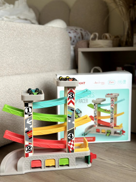 Автотрек з гаражами від TOPBRIGHT