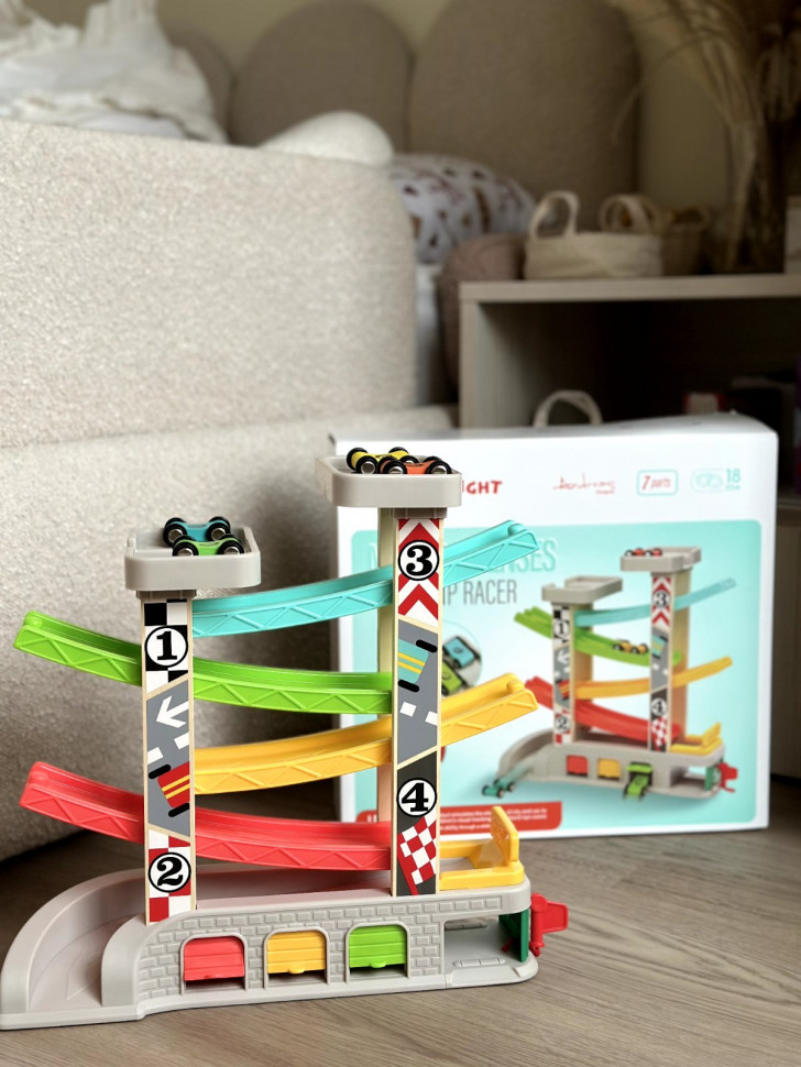 Автотрек з гаражами від TOPBRIGHT