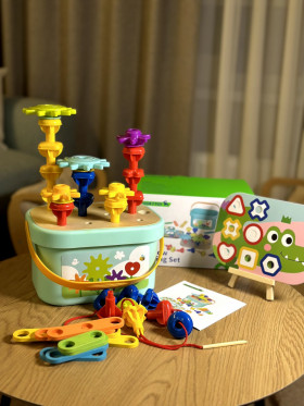 Багатофункціональний бокс &quot;Веселка&quot; Tooky toy TJ631