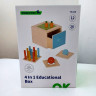 Розвиваючий бокс 4 в 1 для малюків від Tooky toy TK320