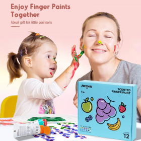 Пальчикові фарби з запахом від Jar melo