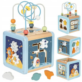 Бізі-куб для малюків 2 в 1 від Tooky toy TJ932