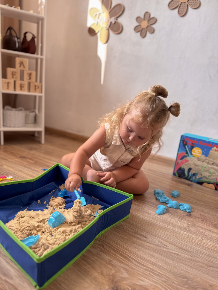 Пісочниця з кінетичним піском 2 кг Tookyland 