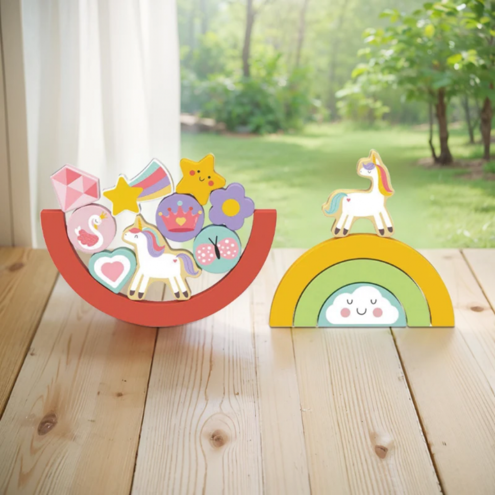 Балансир - пазли вкладиші "Единороги"  від  Hipando, 