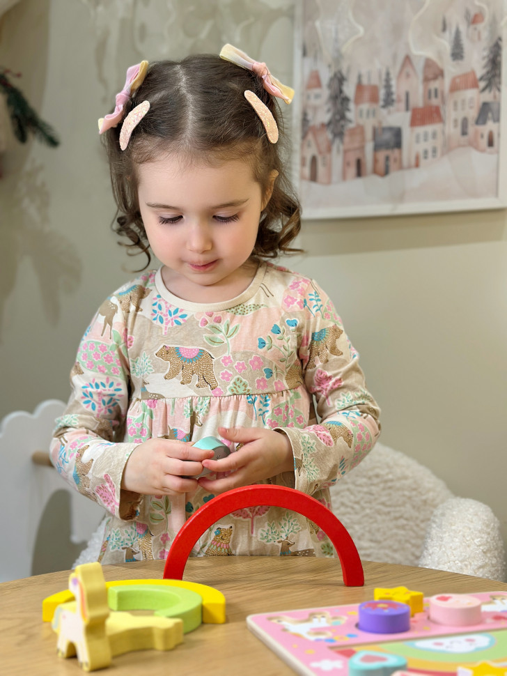 Балансир - пазли вкладиші "Единороги"  від  Hipando, 