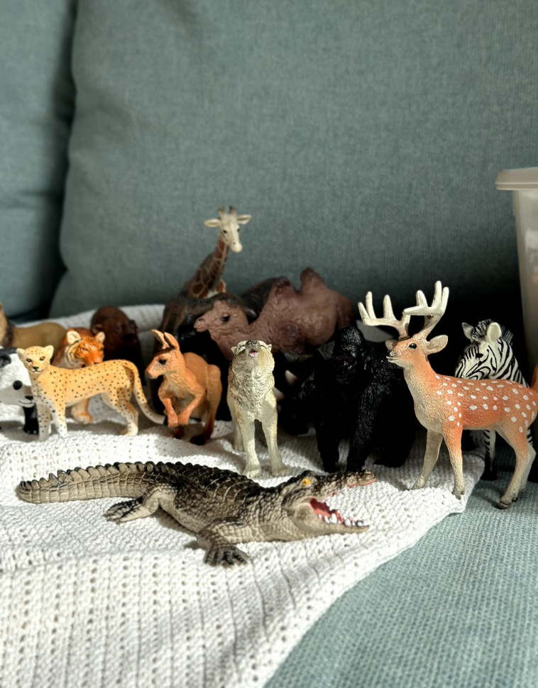 Набір фігурок "Дикі тварини" (Сафарі) від mideer md1382