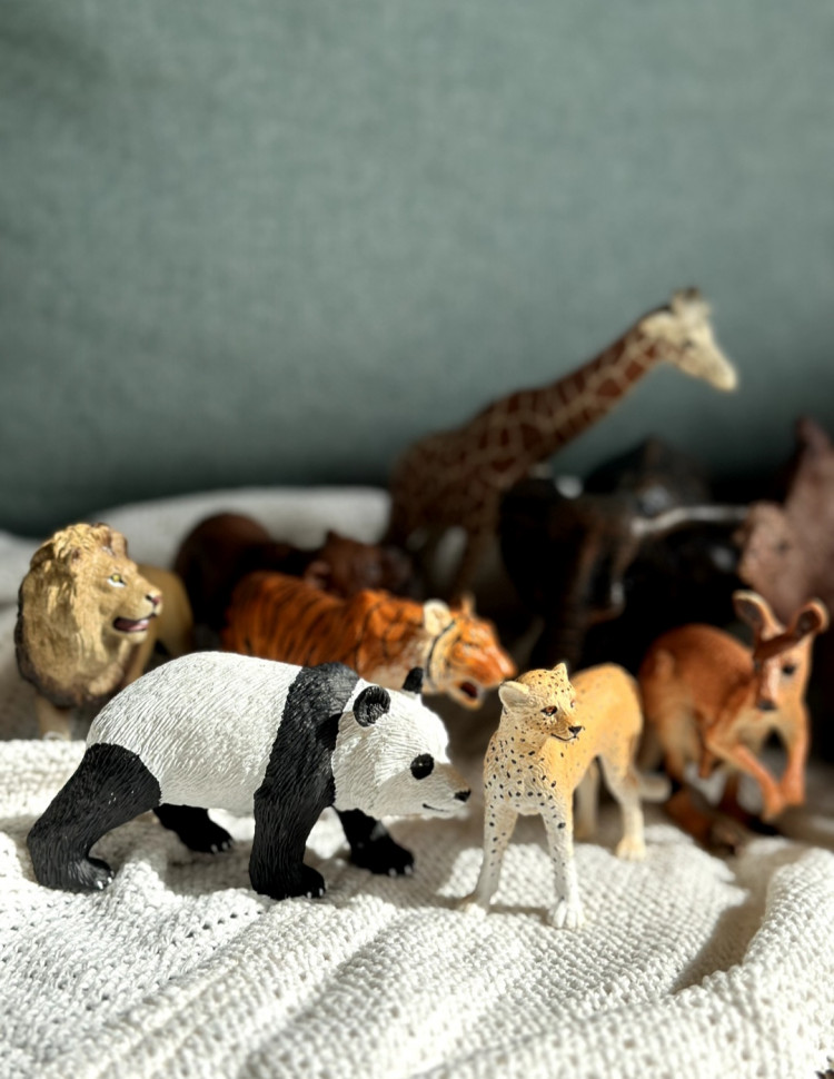 Набір фігурок "Дикі тварини" (Сафарі) від mideer md1382