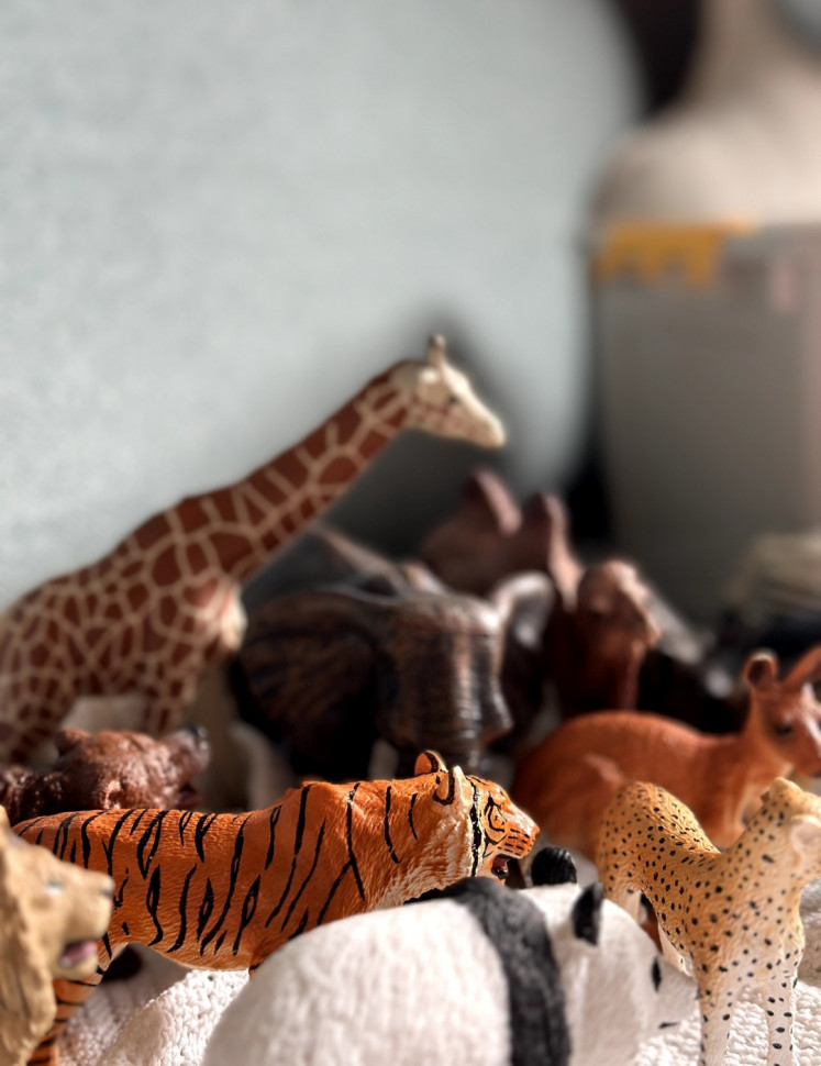 Набір фігурок "Дикі тварини" (Сафарі) від mideer md1382