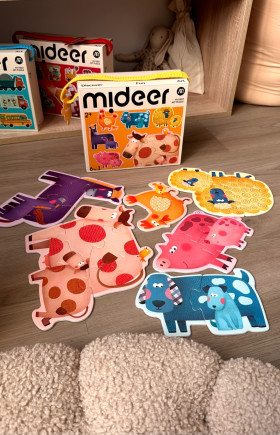 Пазли для найменших "Ферма" від mideer , md1462