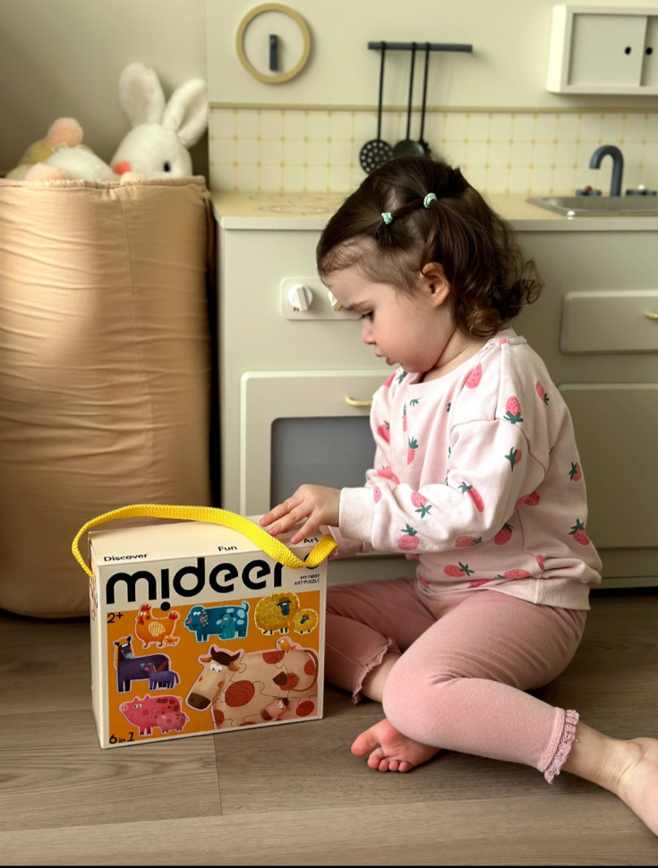 Пазли для найменших "Ферма" від mideer , md1462