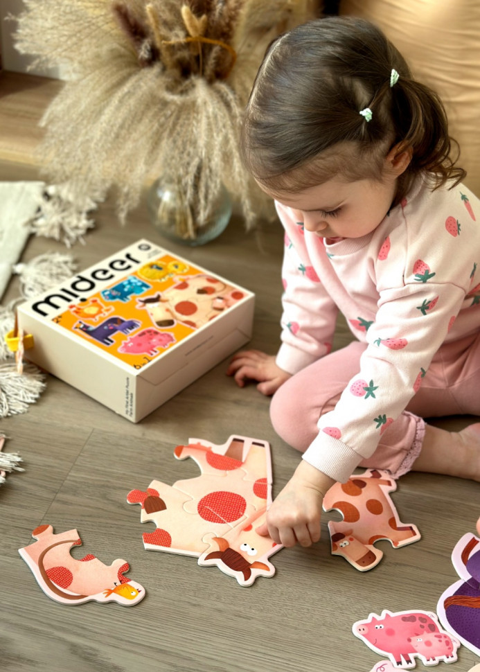 Пазли для найменших "Ферма" від mideer , md1462