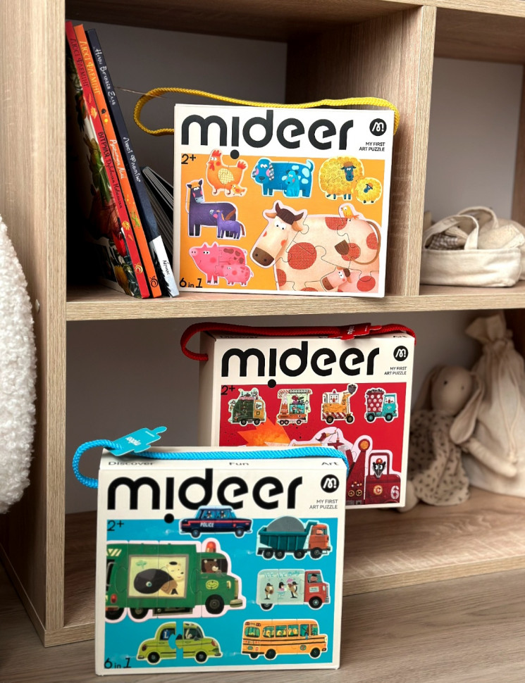 Пазли для найменших "Ферма" від mideer , md1462