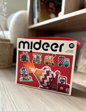 Пазли для найменших " Будівельні машини" від mideer , md1459
