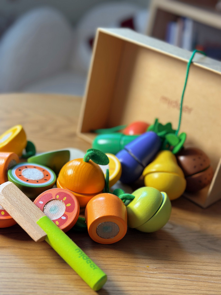 Нарізання овочів і фруктів від mideer