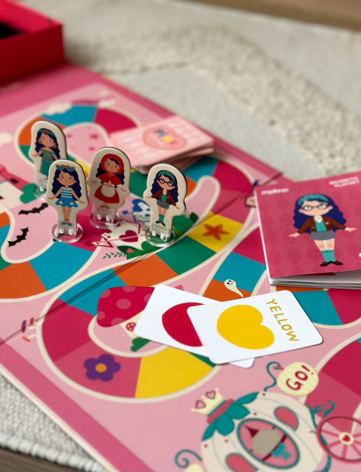 Магнітна книга "Дівчатка" 2 в 1 від mideer , MD3233