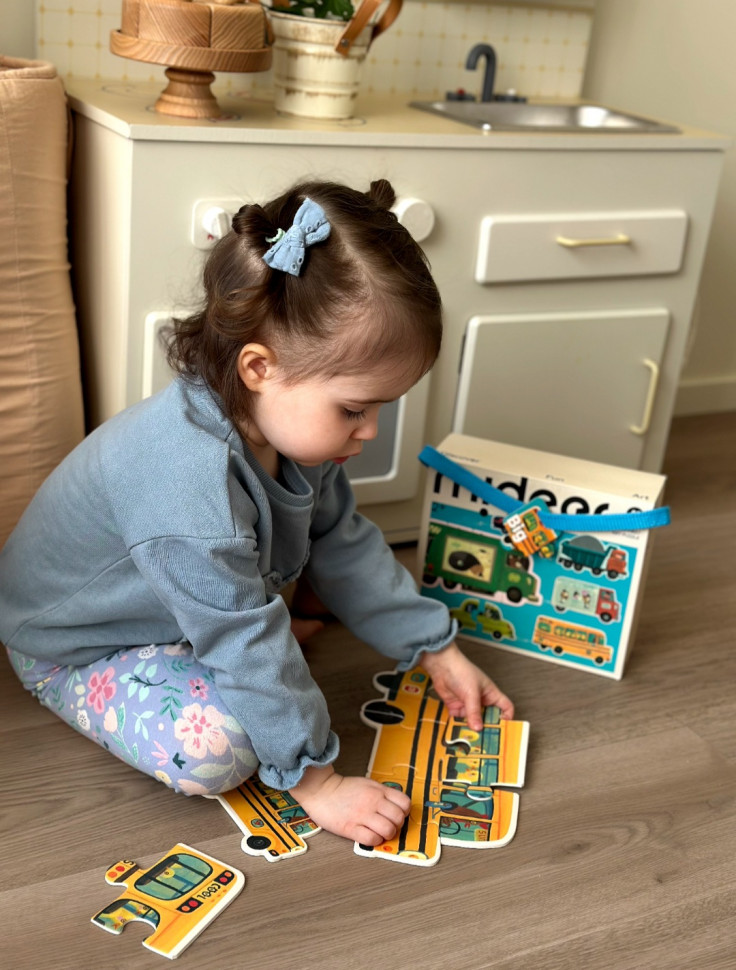 Перші пазли "Машинки міста" від mideer, Md1458