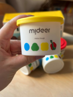 М'яке та еластичне тісто від mideer на 6 кольорів , md1500