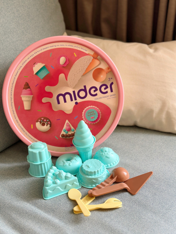 Набір кінетичного піску "Солодощі" від mideer, md4326