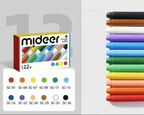 Запасні стержні до шовкових олівців mideer