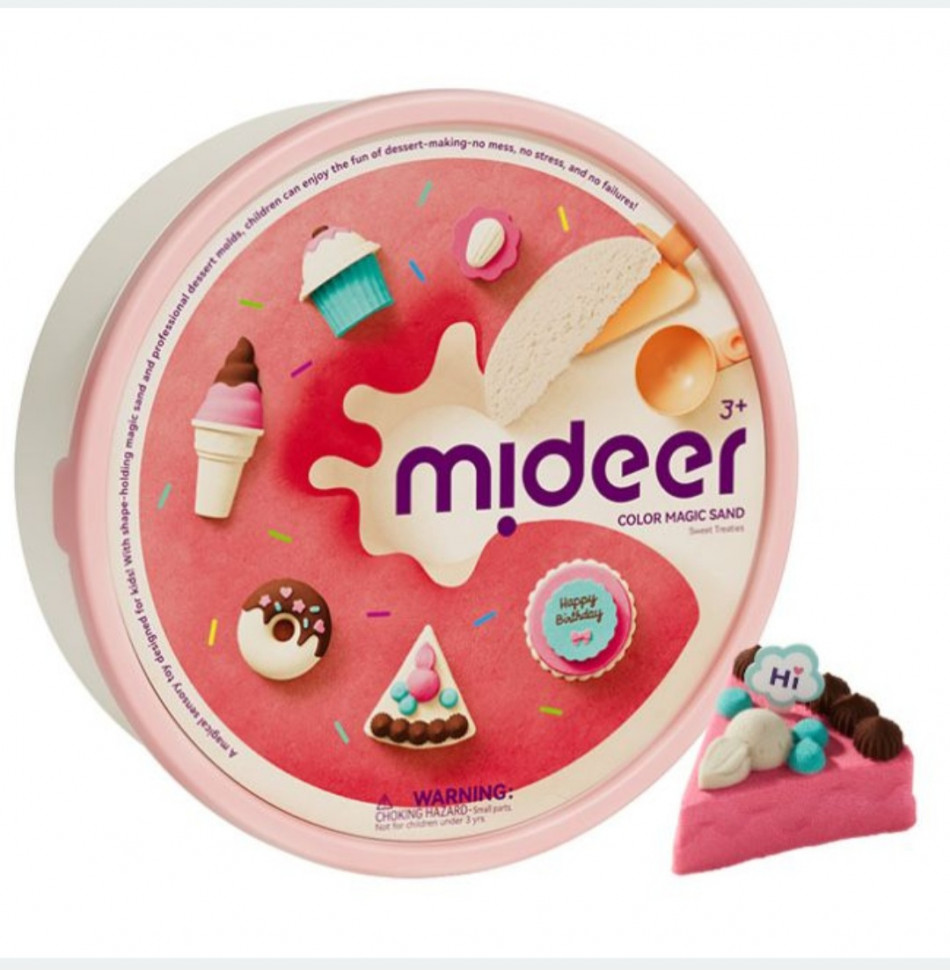 Набір кінетичного пісочку "Солодощі" від mideer, md4326