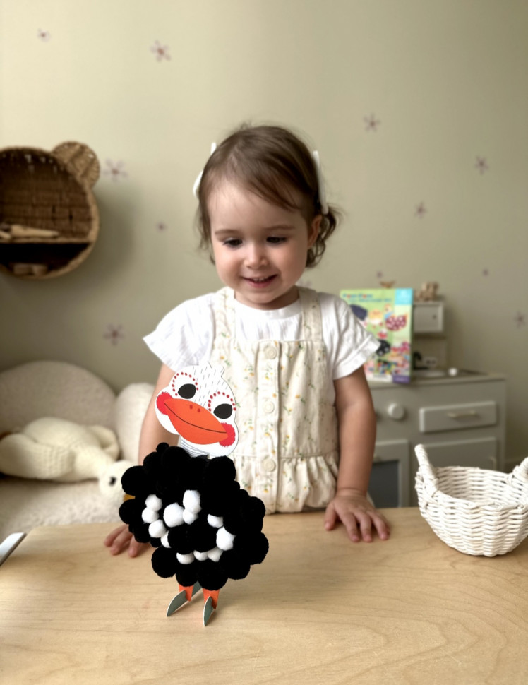 Набір помпонів від Tookyland "Тваринки" 