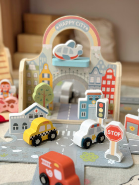 Ігровий набір "місто" Tooky toy , TP536