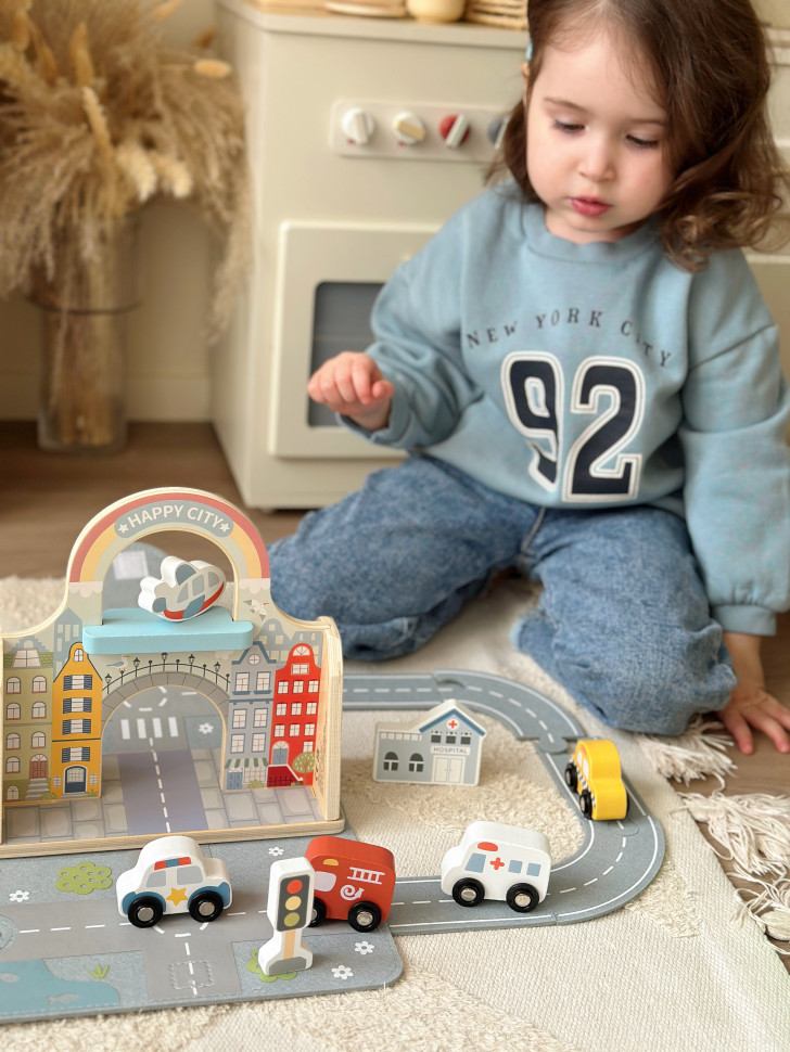 Ігровий набір "місто" Tooky toy , TP536